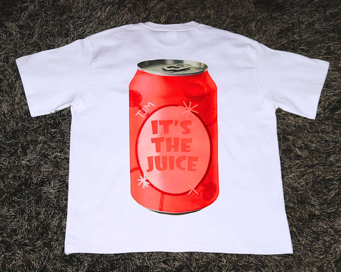 ITS THE JUICE X 8everage 8oyz Cherry Soda Oversized Heavyweight T-Shirt