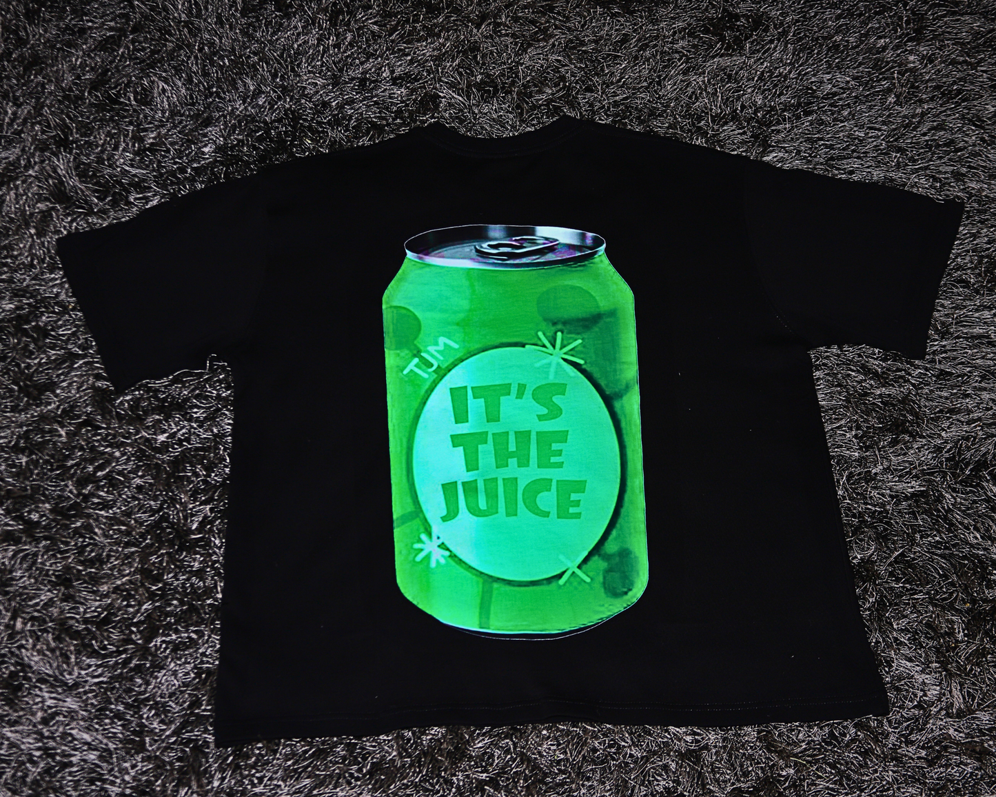 ITS THE JUICE X 8everage 8oyz GuuBerry soda (FREE SPREEM GUU) Oversized Heavyweight T-Shirt